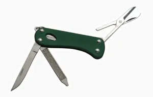 Multifunkcionális kés Baldéo ECO168 Talicska, 5 jellemzői, zöld