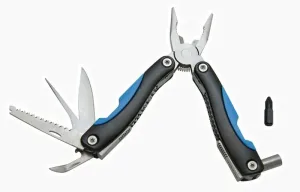 Multifunkcionális kés Baladéo TEM060 Locker, kék