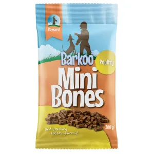 200g Barkoo Mini Bones szárnyas (semi-moist) 200 g kutyasnack- Pacallal