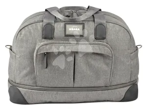 Pelenkázó táska babakocsira Beaba Amsterdam II Expandable Travel Changing Bag Heather Grey 2 méret szürke