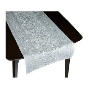 Bellatex Csipke asztali futó szürke, 50 x 180 cm, 50 x 180 cm