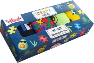 Bellinda Ajándék szett Crazy Socks Box BOX 1 FW23 35-38