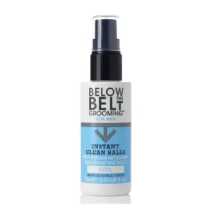 Below the Belt Férfi intim tisztító spray (Instant Clean Balls) 75 ml