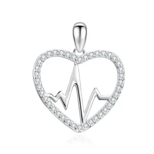 Beneto Eredeti ezüst szív medál AGH737