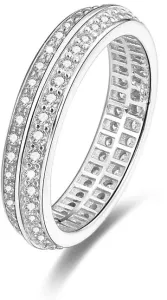 Beneto Ezüst gyűrű kristályokkal AGG203 52 mm