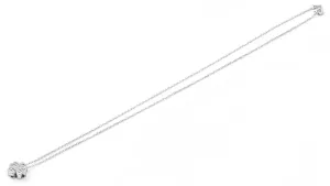 Beneto Ezüst négylevelű lóhere nyaklánc cirkónium kövekkel AAGS162 / 45 (lánc, medál)