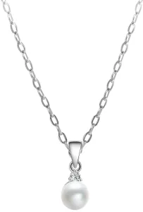 Beneto Ezüst nyaklánc igazgyönggyel AGS906/45 ( lánc, medál )