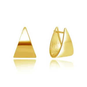 Beneto Lenyűgöző aranyozott fülbevaló AGUC2677-GOLD