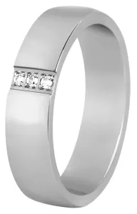 Beneto Női acél gyűrű kristállyal SPD01 49 mm
