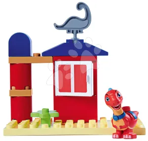 Építőjáték Dino Ranch Blitz Basic Set PlayBig Bloxx BIG dínó figurával a farmon 13 darabos 1,5 - 5 éves korosztálynak