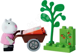 Építőjáták Peppa Pig Starter Set PlayBig Bloxx BIG figura csónakkal 1,5-5 évesnek