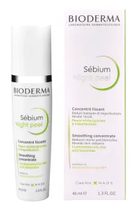 Bioderma Éjszakai bőrápoló szérum peeling hatással (Sebium Night Peel Smoothing Concentrate) 40 ml