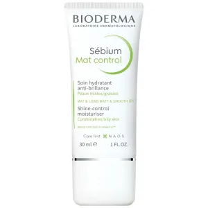 Bioderma Mattító hidratáló bőrkrém Sebium Mat Control (Shine-Control Moisturiser) 30 ml