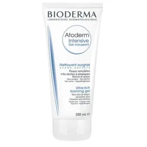 Bioderma Tusfürdő a mindennapi nyugtató és tisztító ápoláshoz Atoderm (Intensive Gel Moussant Ultra Rich) 200 ml