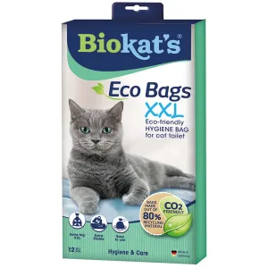 12db Biokat's Eco Bags XXL tasak alomnak macskatoalettbe