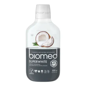 Biomed Szájvíz a biztonságos fehérítés érdekében Superwhite 500 ml