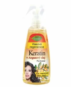 Bione Cosmetics Haj regenerálás Keratin + Arganový olej, pantenollal 260 ml