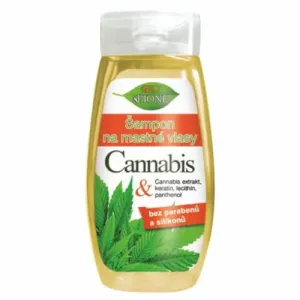Bione Cosmetics Sampon zsíros hajra Cannabis 260 ml