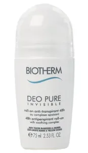 Biotherm 48 órás nyugtató hatású izzadásgátló Deo Pure Invisible (Roll-On) 75 ml