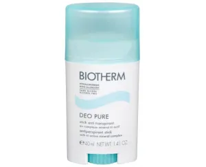Biotherm Izzadásgátló Deo Pure (Antiperspirant Stick with Tri-active Mineral Complex) 40 ml