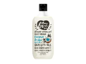 BISOU Hidratáló tusfürdő Bio MonoLove Kokos-Aruba (Shower Cream Gel) 300 ml