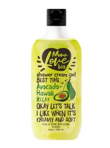BISOU Tusfürdő Avocado-Hawaii (Shower Cream Gel) 300 ml