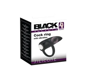 Black Velvet ujj vibrátor (fekete)