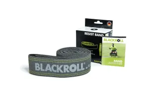 BlackRoll® Resist Band textilbe szőtt fitness gumiszalag edzéshez Szín: szürke