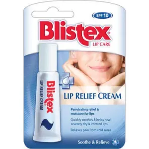 Blistex Ajakbalzsam a száraz és repedezett ajkakra (Lip Relief Cream) 6 ml