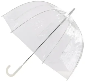 Blooming Brollies Női átlátszó esernyő Every day Clear Dome Vinyl Umbrella Plain