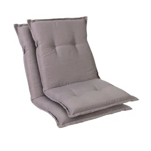 Blumfeldt Prato, üléspárna, üléspárna székre, alacsony háttámla, kerti székre, poliészter, 50 x 100 x 8 cm, 2 x huzat #33648