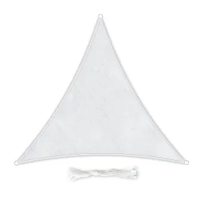 Blumfeldt Háromszög alakú napellenző, 3 x 3 × 3 m, poliészter, légáteresztő #31924