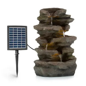 Blumfeldt Stonehenge, napelemes szökőkút, LED lámpa, polireszin, lítium-ion akkumulátor