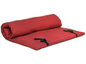 Bodhi Welltouch futon levehető huzattal - 5 rétegű Szín: bordó (burgundy), Méretek: 200 x 200 cm