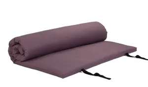 Bodhi Welltouch futon levehető huzattal - 6 rétegű Szín: lila, Méretek: 200 x 100 cm