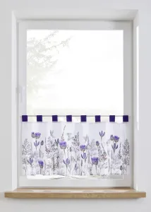 Ablaktábla függöny virágmintázattal #544351