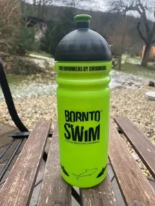 Borntoswim shark water bottle zöld