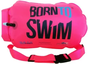 úszóbója borntoswim float bag rózsaszín