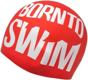 úszósapka borntoswim seamless swimming cap sötétvörös