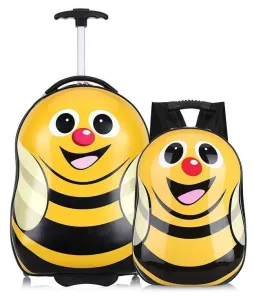 Gyerekbőrönd Méhecske 30 l + hátizsák