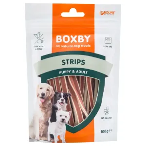 3 x 100 g Boxby Strips kutyafalatkák