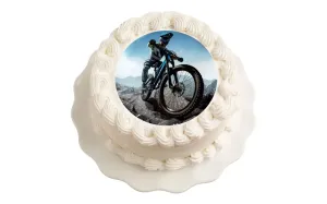 Ehető papír hegyi kerékpáros 20 cm - breAd. & edible