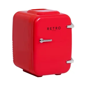 Minihűtő - 4 l - piros | bredeco