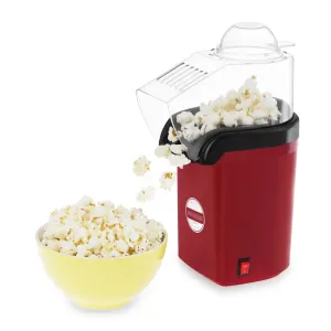 Popcorn készítő gép meleg levegős technológiával- piros | bredeco