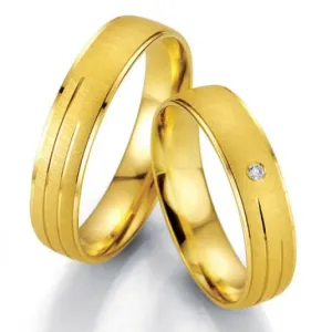 BREUNING arany karikagyűrűk  karikagyűrű BR48/07011YG+BR48/07012YG #381756