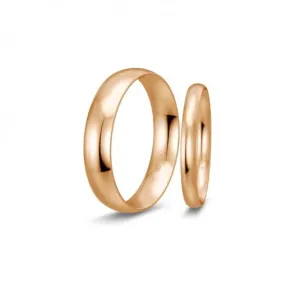 BREUNING arany karikagyűrűk  karikagyűrű BR48/50105RG+BR48/50106RG