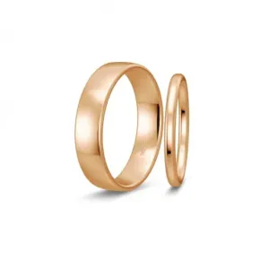 BREUNING arany karikagyűrűk  karikagyűrű BR48/50117RG+BR48/50118RG