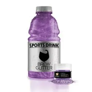 Ehető csillámpor italokba - lila - Purple Brew Glitter® - 4 g - Brew Glitter #1114978
