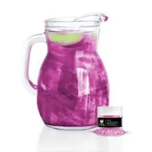 Ehető csillogás italokhoz - rózsaszín - Pink Brew Glitter® - 4 g - Brew Glitter #1114977