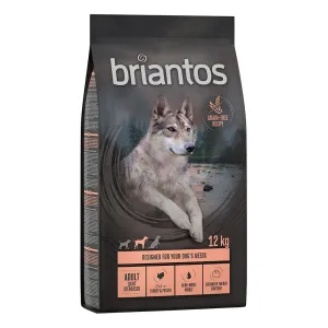 2x12kg Briantos Adult Light/Sterilised pulyka & burgonya - gabonamentes száraz kutyatáp 10% árengedménnyel
